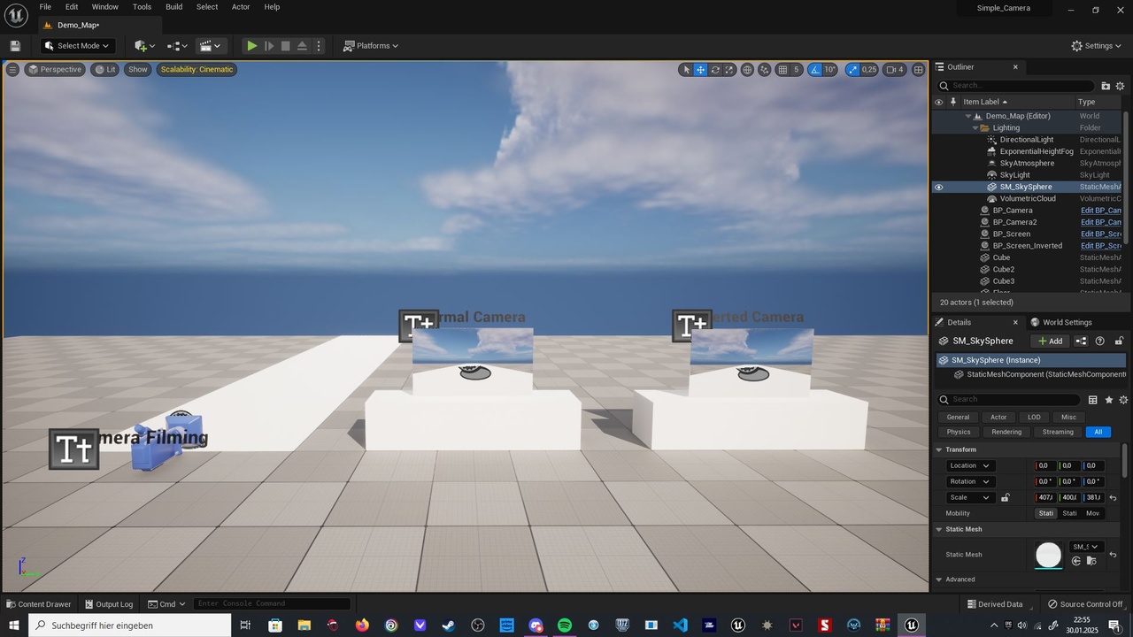 Simple Camera System | Fab