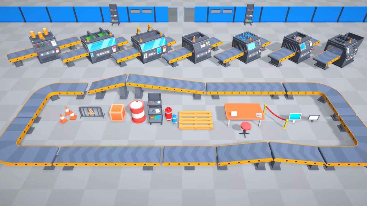 Media 1 for listing Low Poly Factory Machine Animated Pack - 1