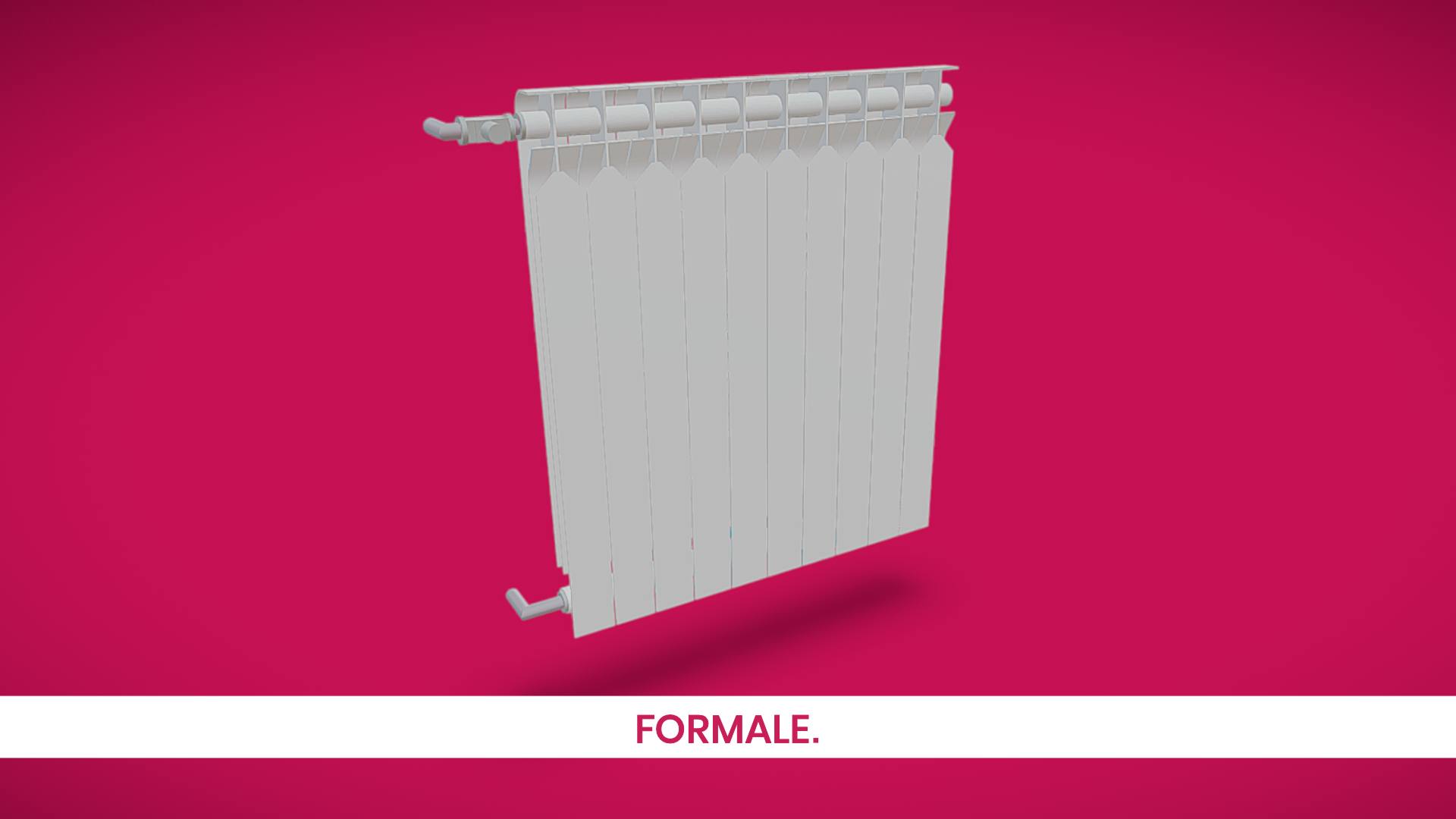 FORMALE. Modern Heating Radiator | Fab