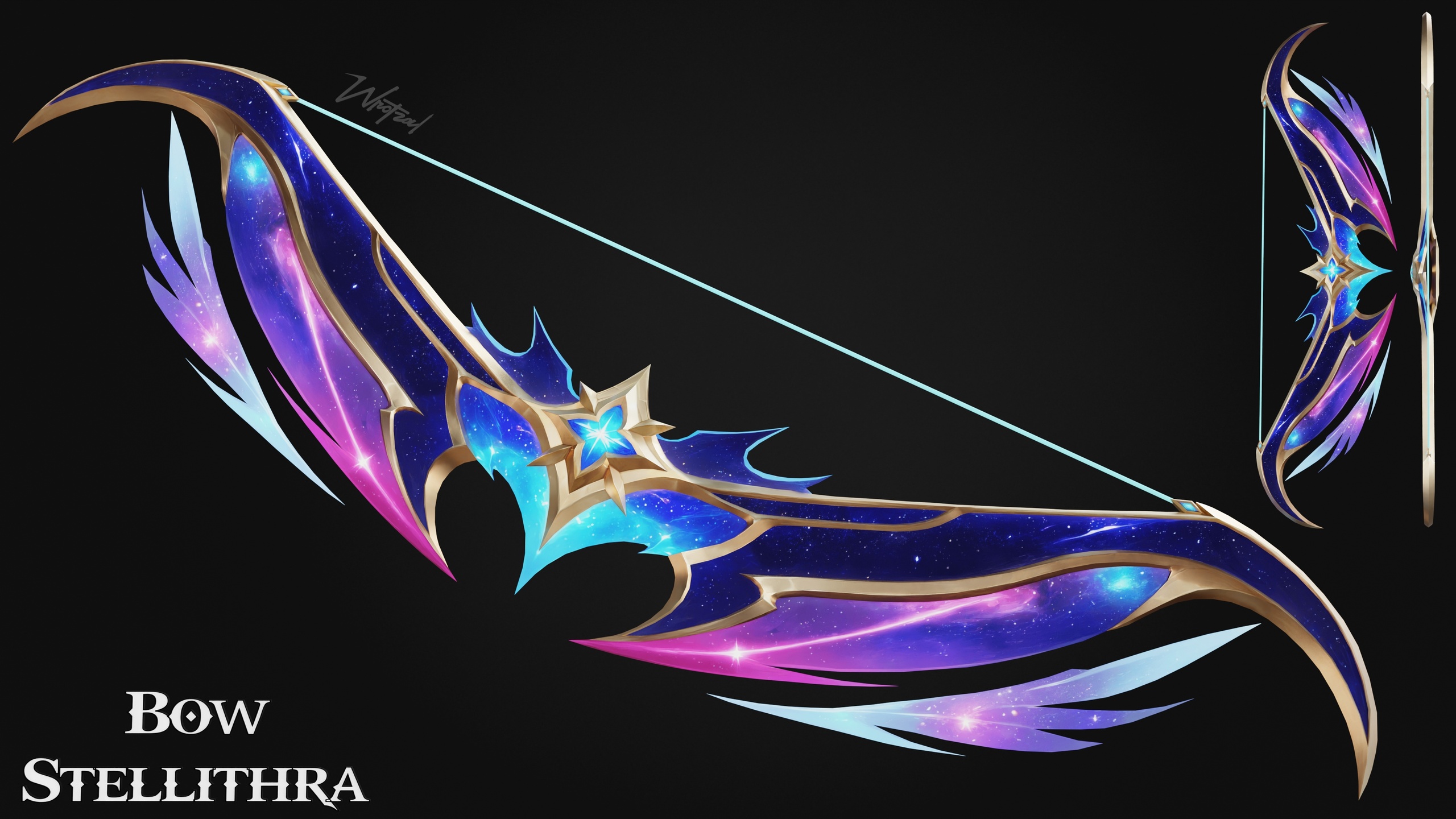 Media 1 for listing Bow Stellithra [Stylized Fantasy]