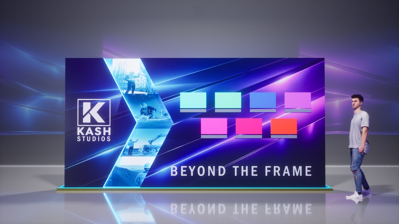 Media 1 for listing Modular Branding Wall Panel – Event Backdrop Display