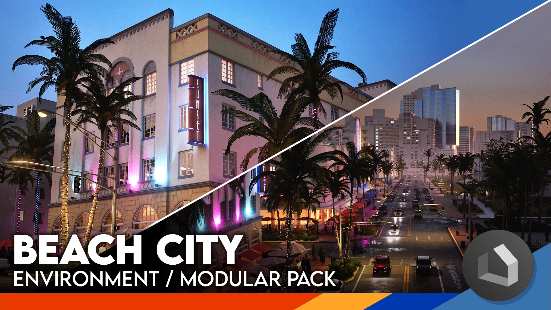 Beach City - Modular Pack | Fab