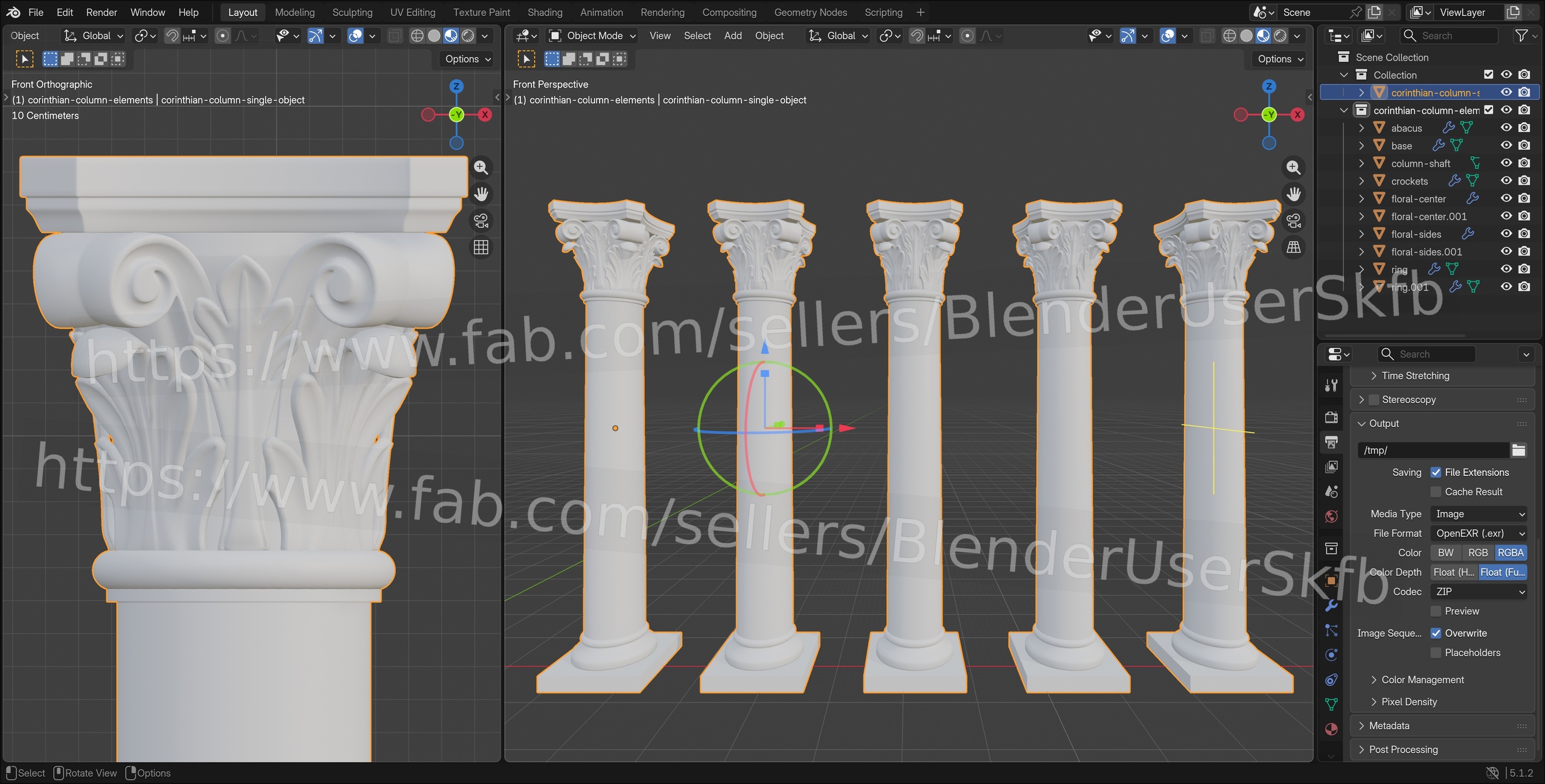 Media 1 for listing Corinthian Column