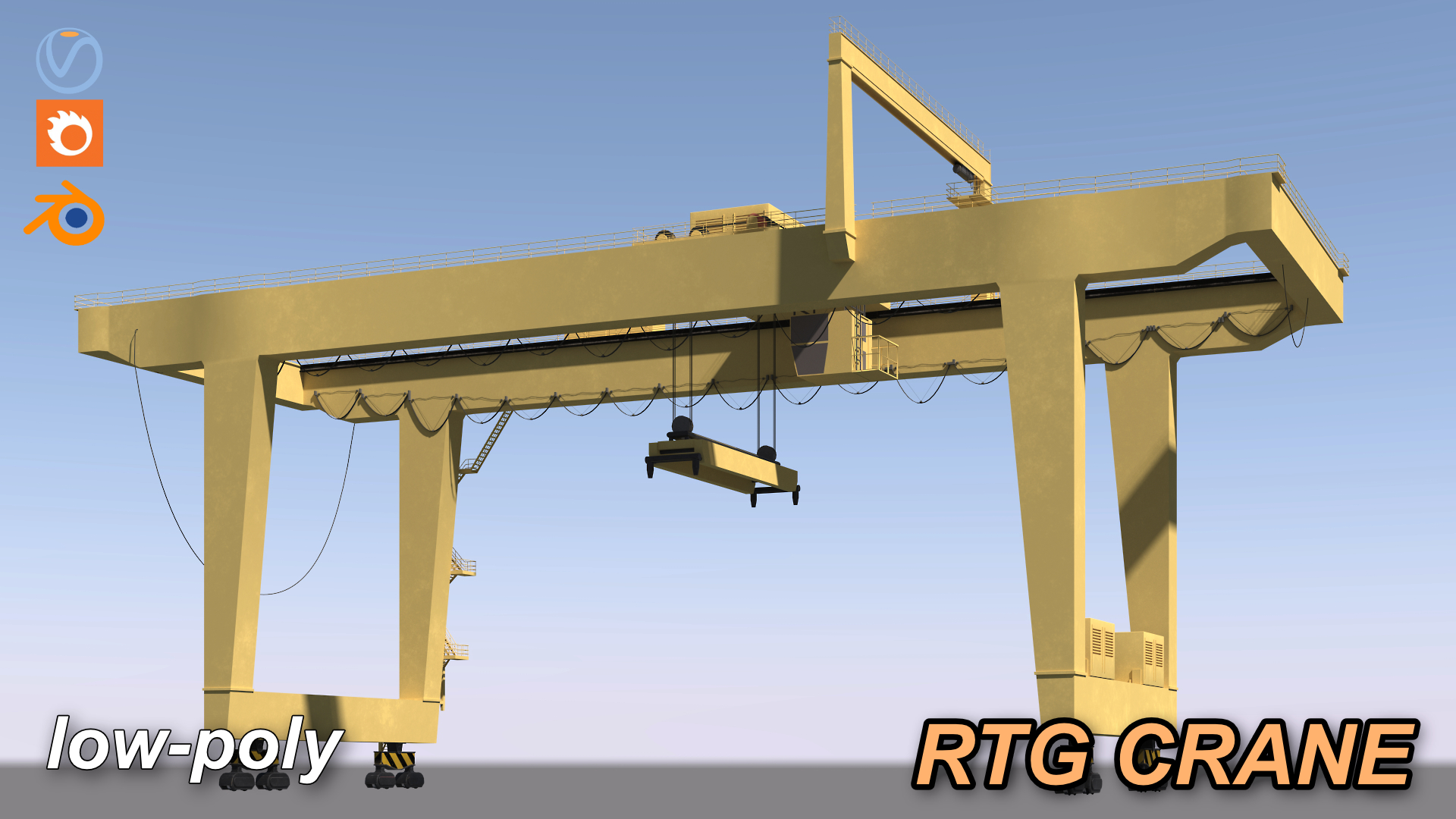 Harbor RTG Gantry crane 04 | Fab