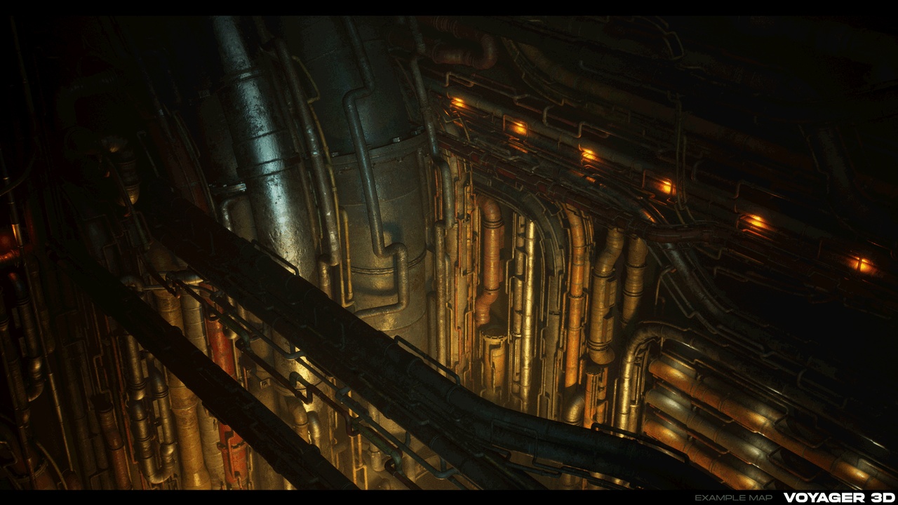 Media 1 for listing SciFi Pipes Pack Vol.01
