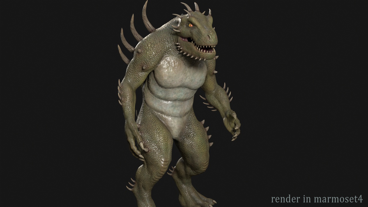 Lizard monsters pack | Fab