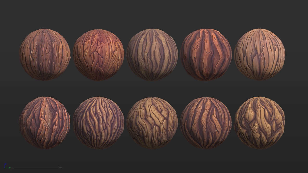 Stylized Textures - Vol 53 - Bark | Fab