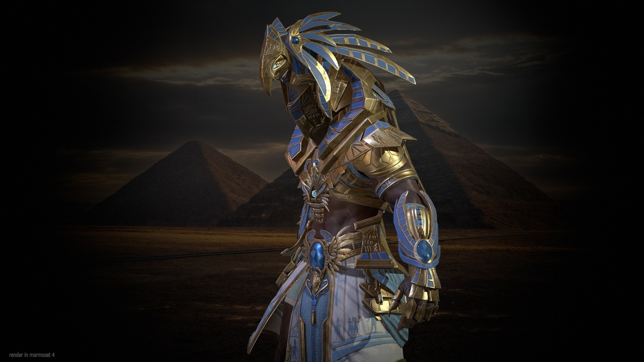 Media 1 for listing Gor Egyptian God