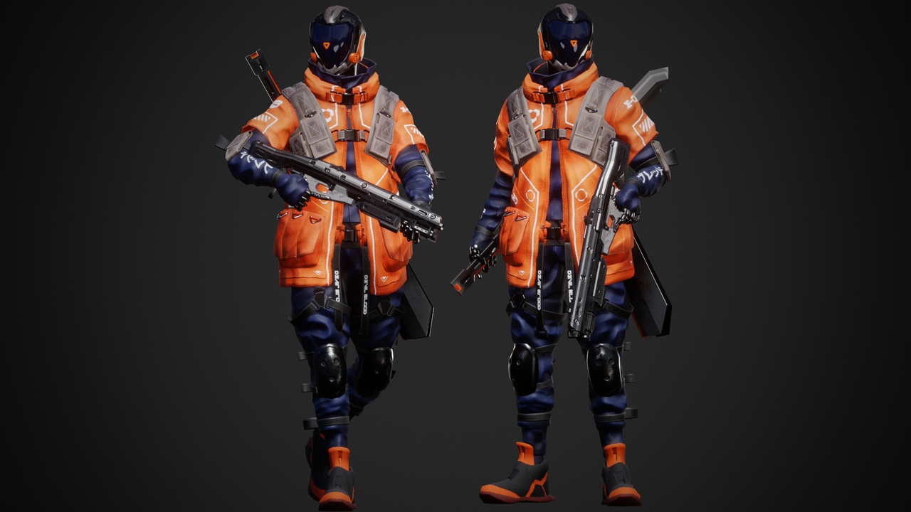 Media 1 for listing Cyberpunk Bled Robot