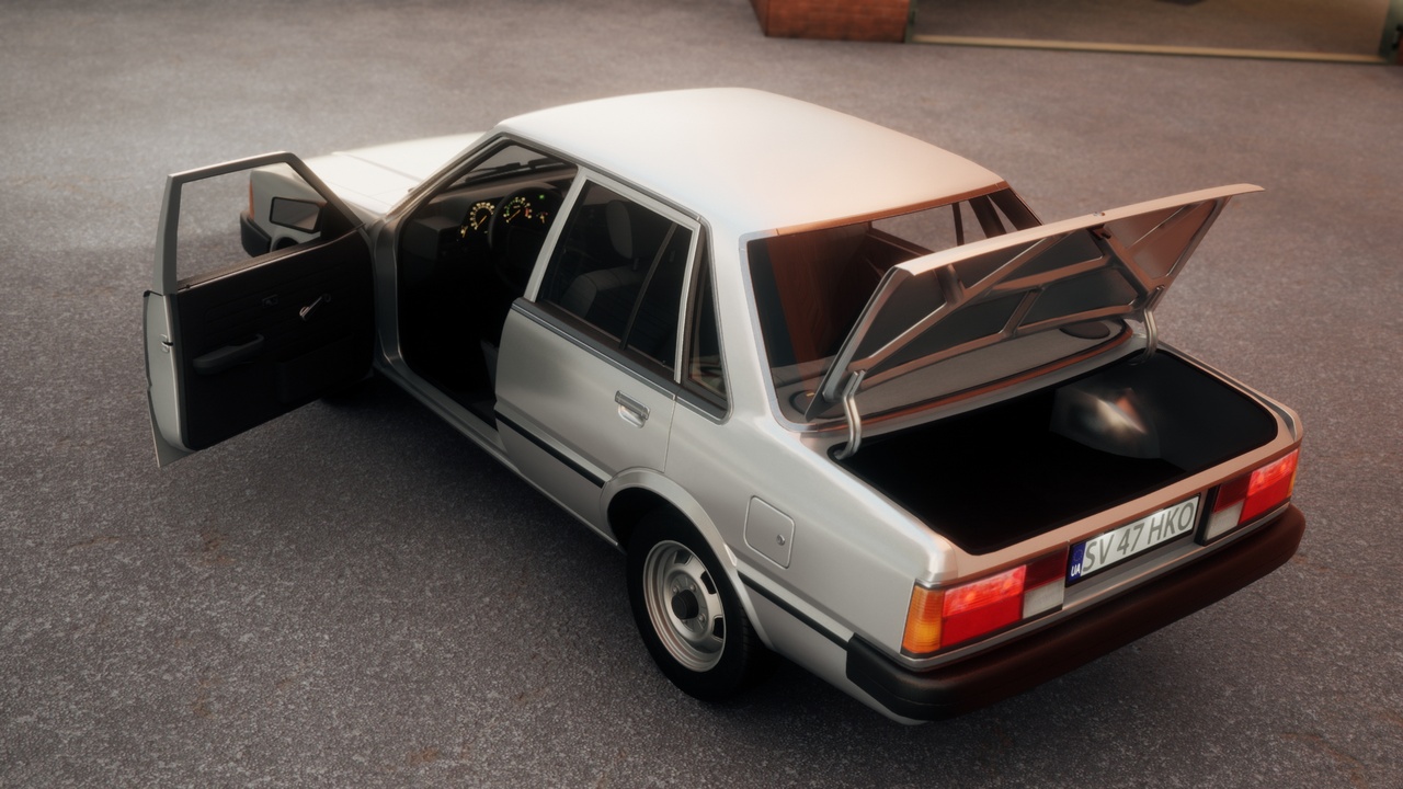 1980s Sedan Car