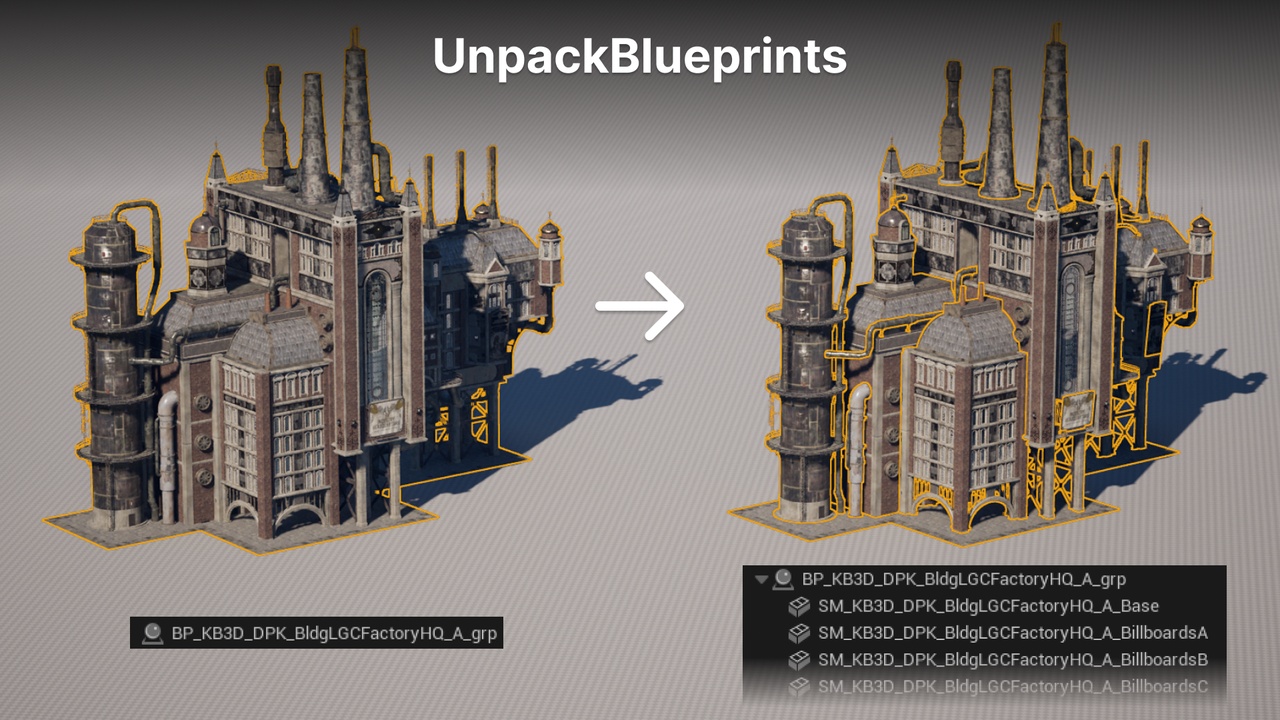 Media 1 for listing Unpack Blueprints