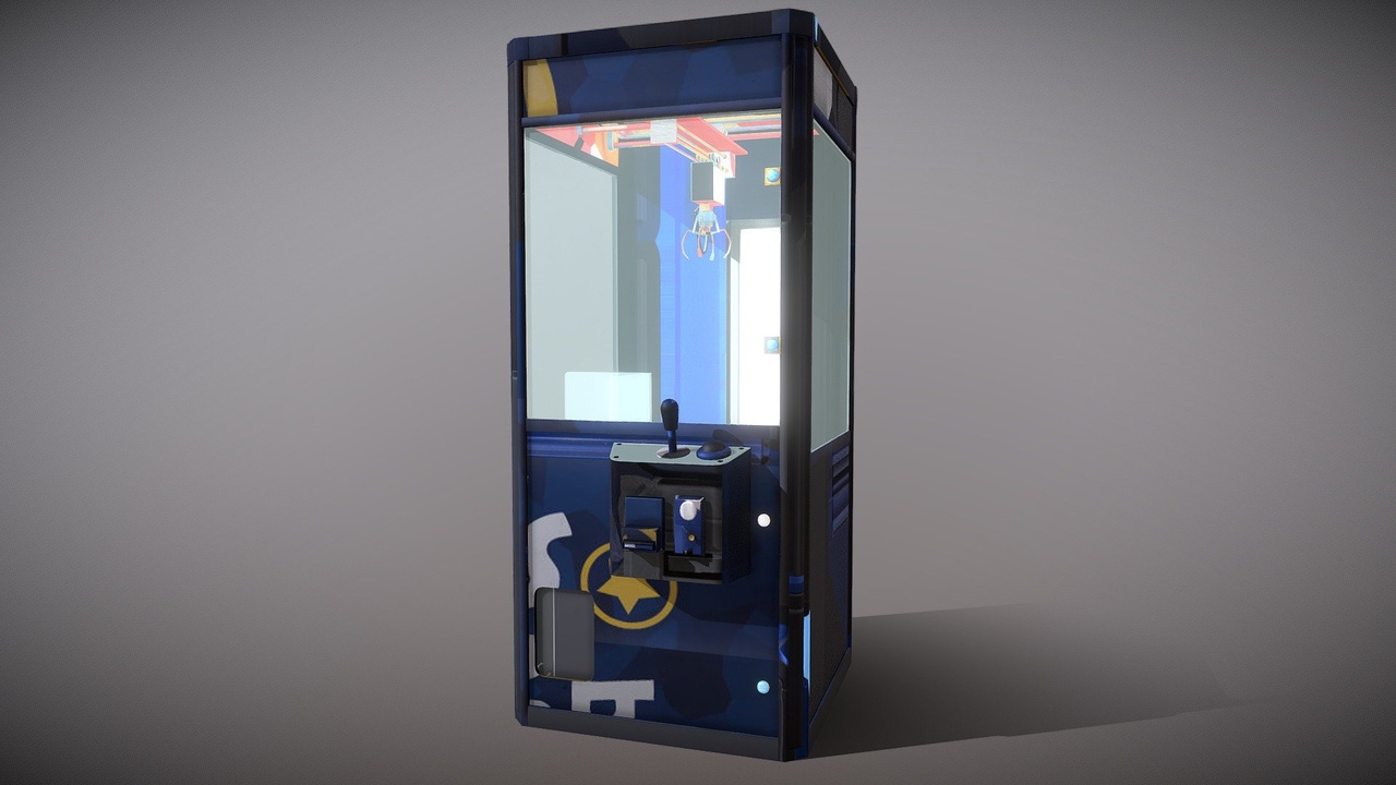 Media 1 for listing Arcade Claw Machine | Game Ready Prop
