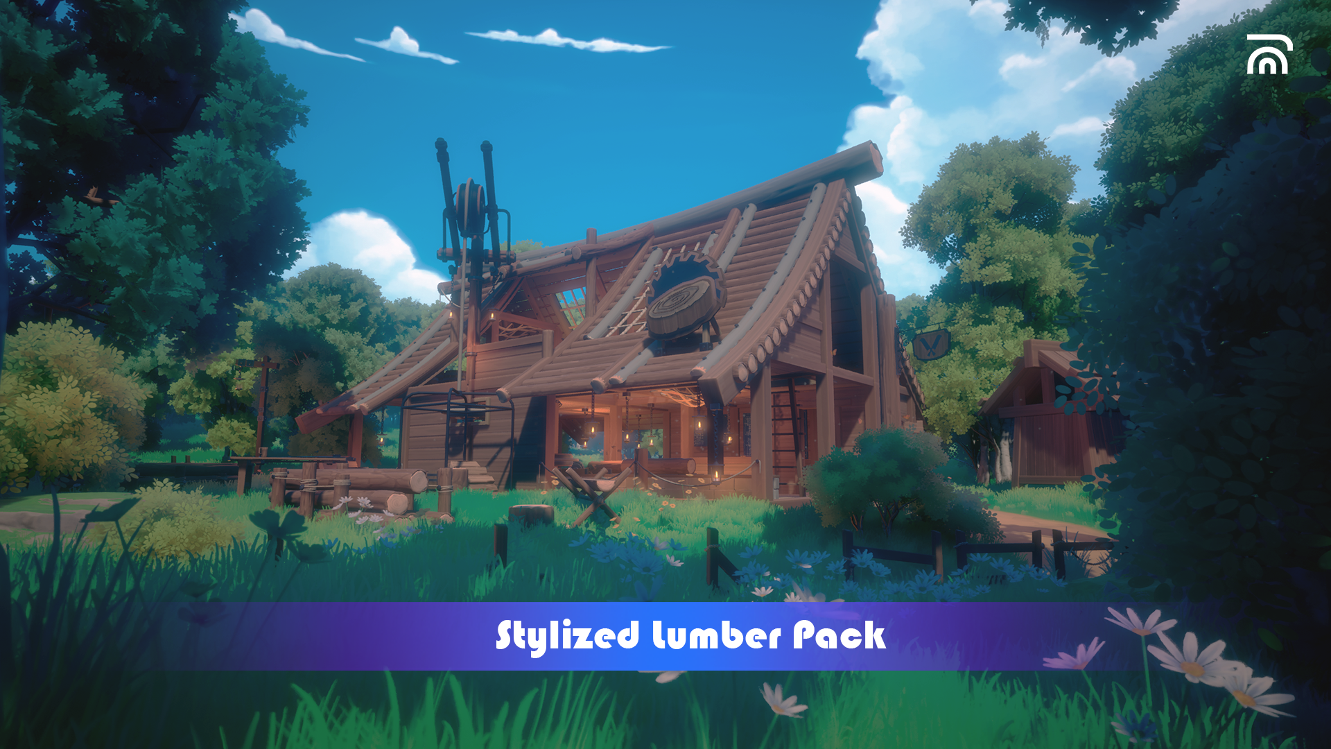 Stylized Village Builder - Lumber Pack | Fab