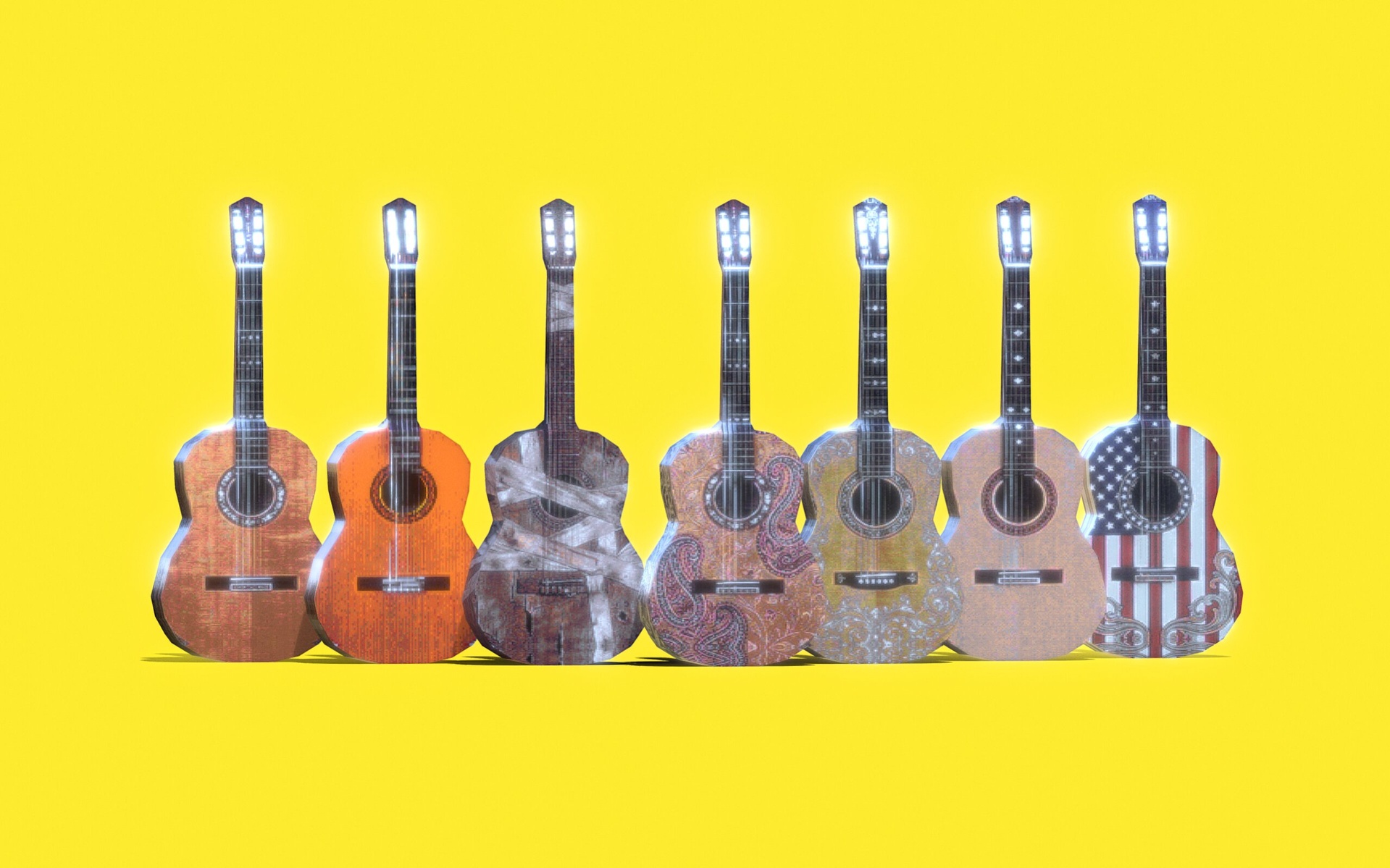 Media 1 for listing (PSX) - 7 Guitars Pack
