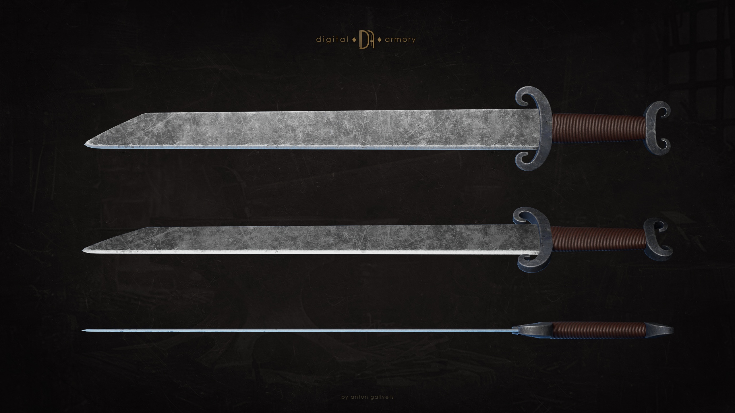 Media 1 for listing Viking Forged Long Seax