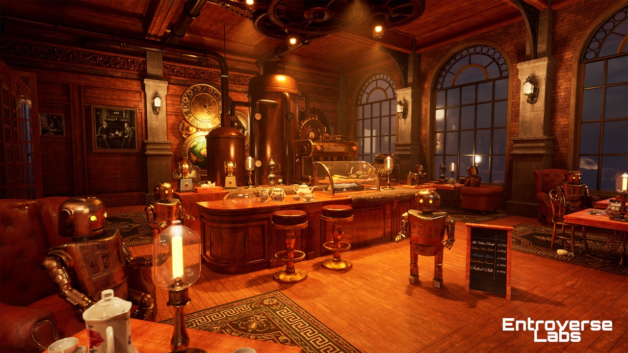 Medium 1 für Eintrag Steampunk Modular Cafe Environment