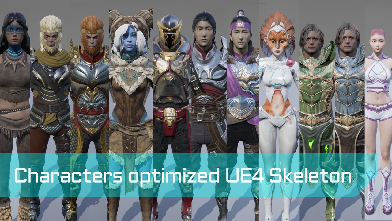 Media 1 for listing Modular Characters, Gear and Inventory Items