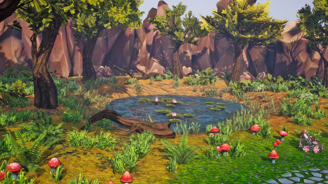 Media 1 for listing Stylized Summer Environment Pack