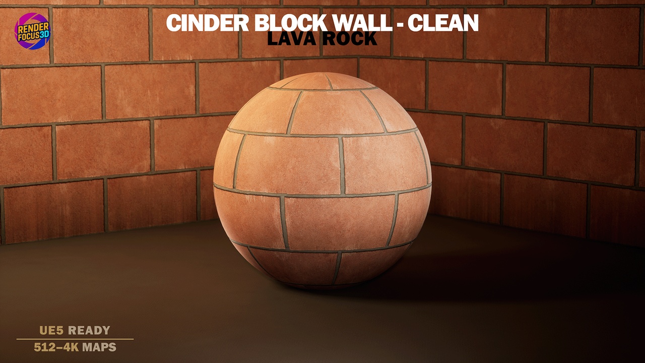 Media 1 for listing Cinder Block Wall – Clean Lava Rock