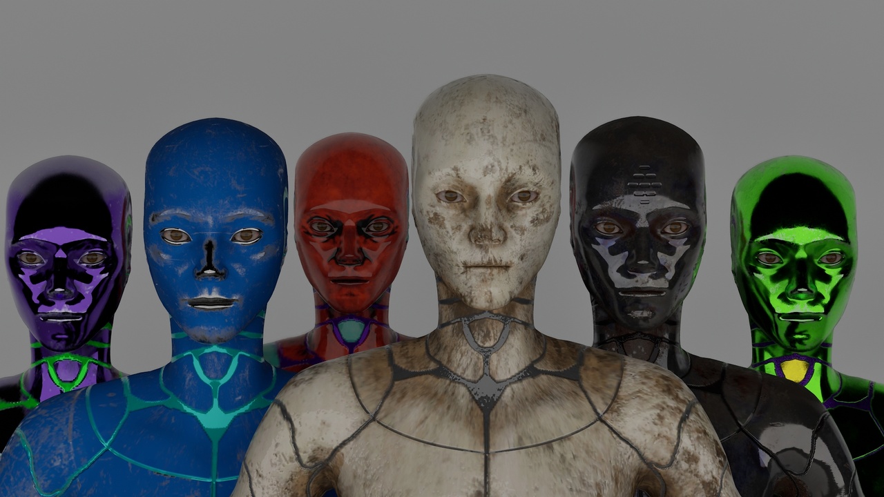Media 1 for listing Bionic robots (including a total of six materials as gifts)