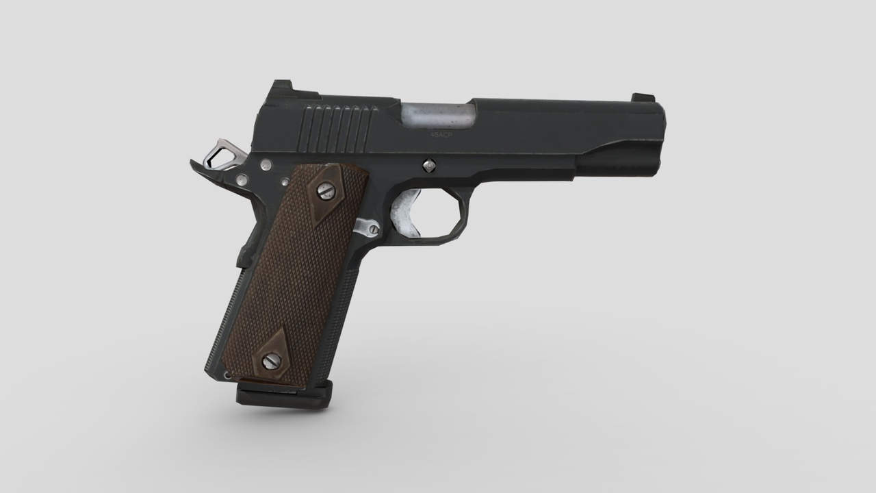 Media 1 for listing 1911 Pistol - High Poly
