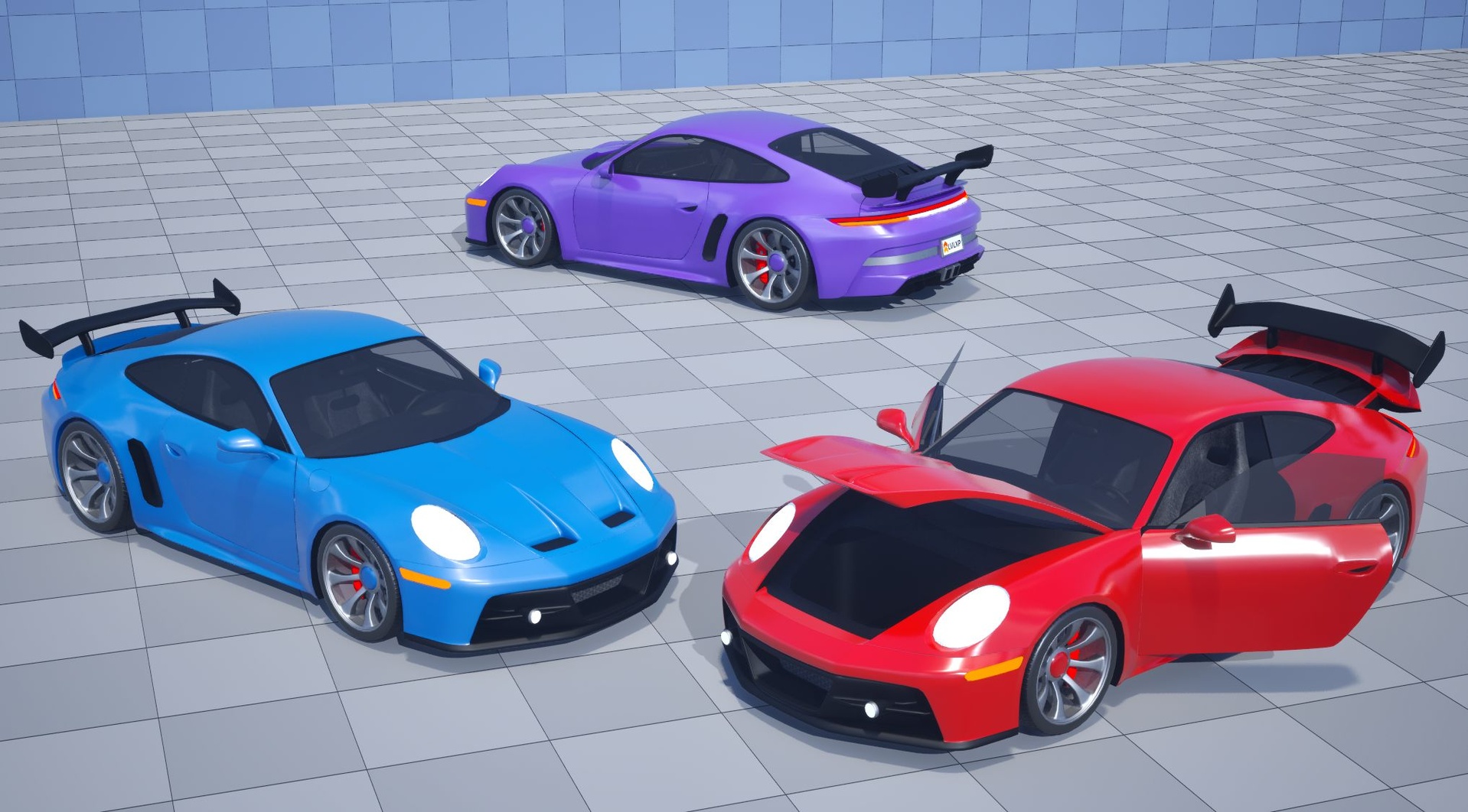Media 1 for listing Stylized Drivable Vehicles - Sport Car "Phaser"