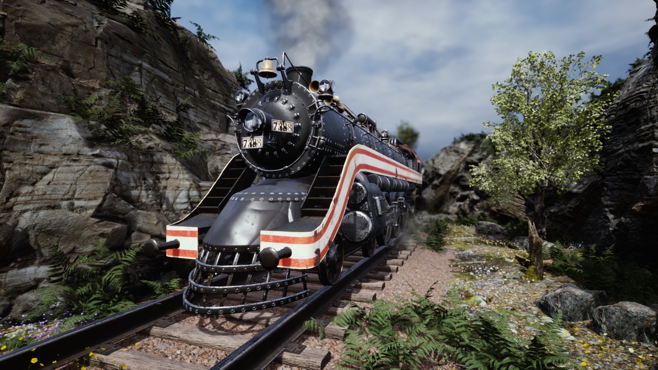 Steam locomotive 제품 등록을 위한 미디어 1개