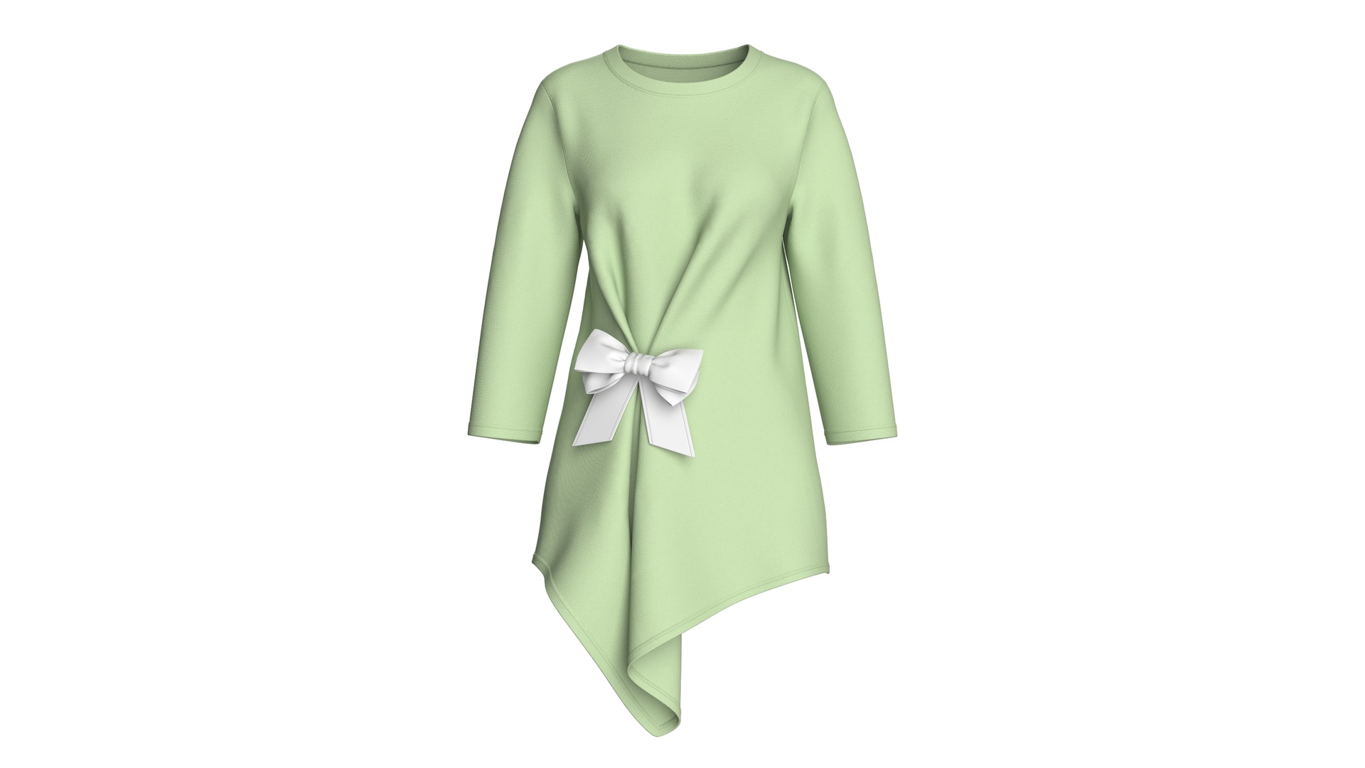 Media 1 for listing Girls Tunic With Ribbon Details | High Poly