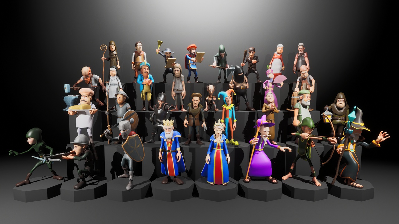 Media 1 for listing dReal Character Kingdom Mega Bundle