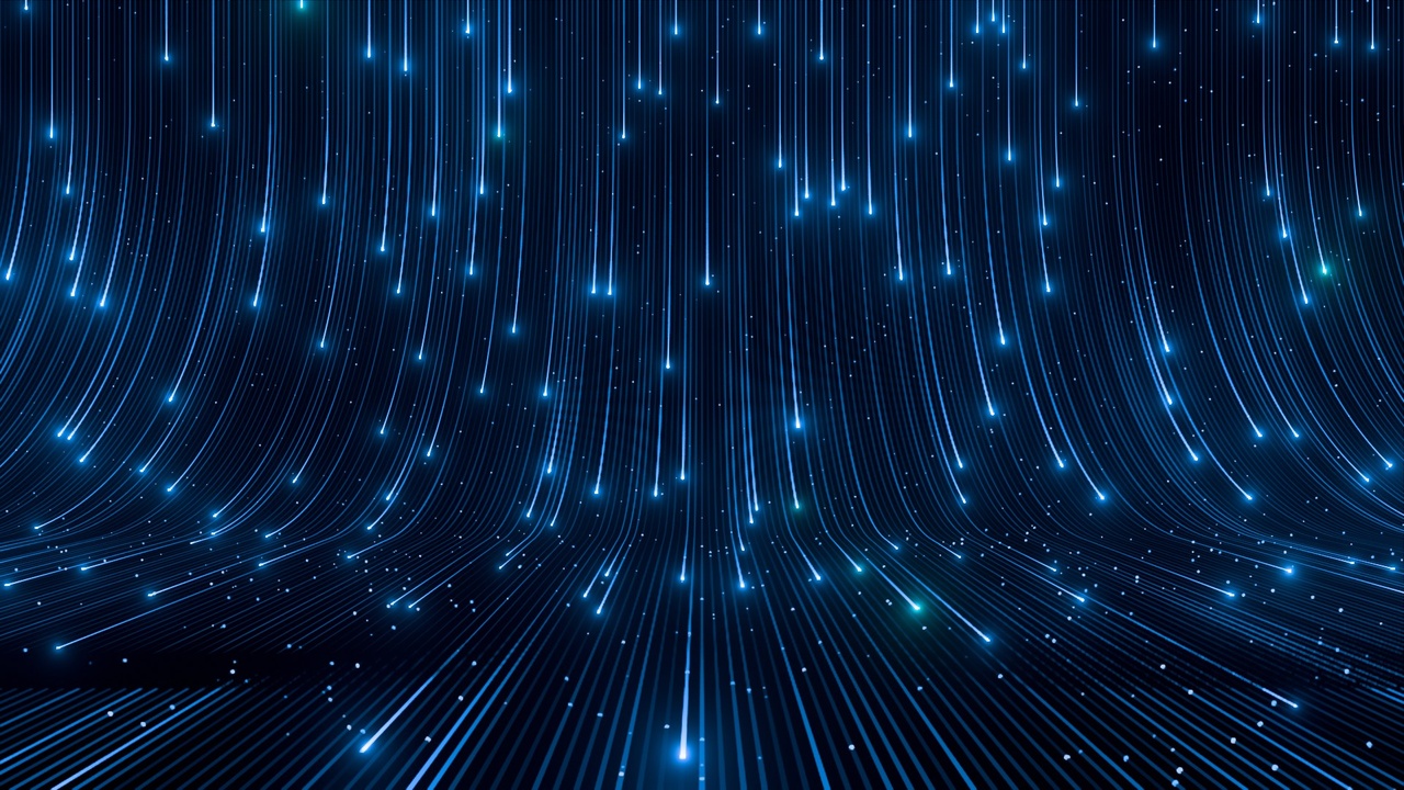 Media 1 for listing Particle Flow Curve - Blender & Geometry Node