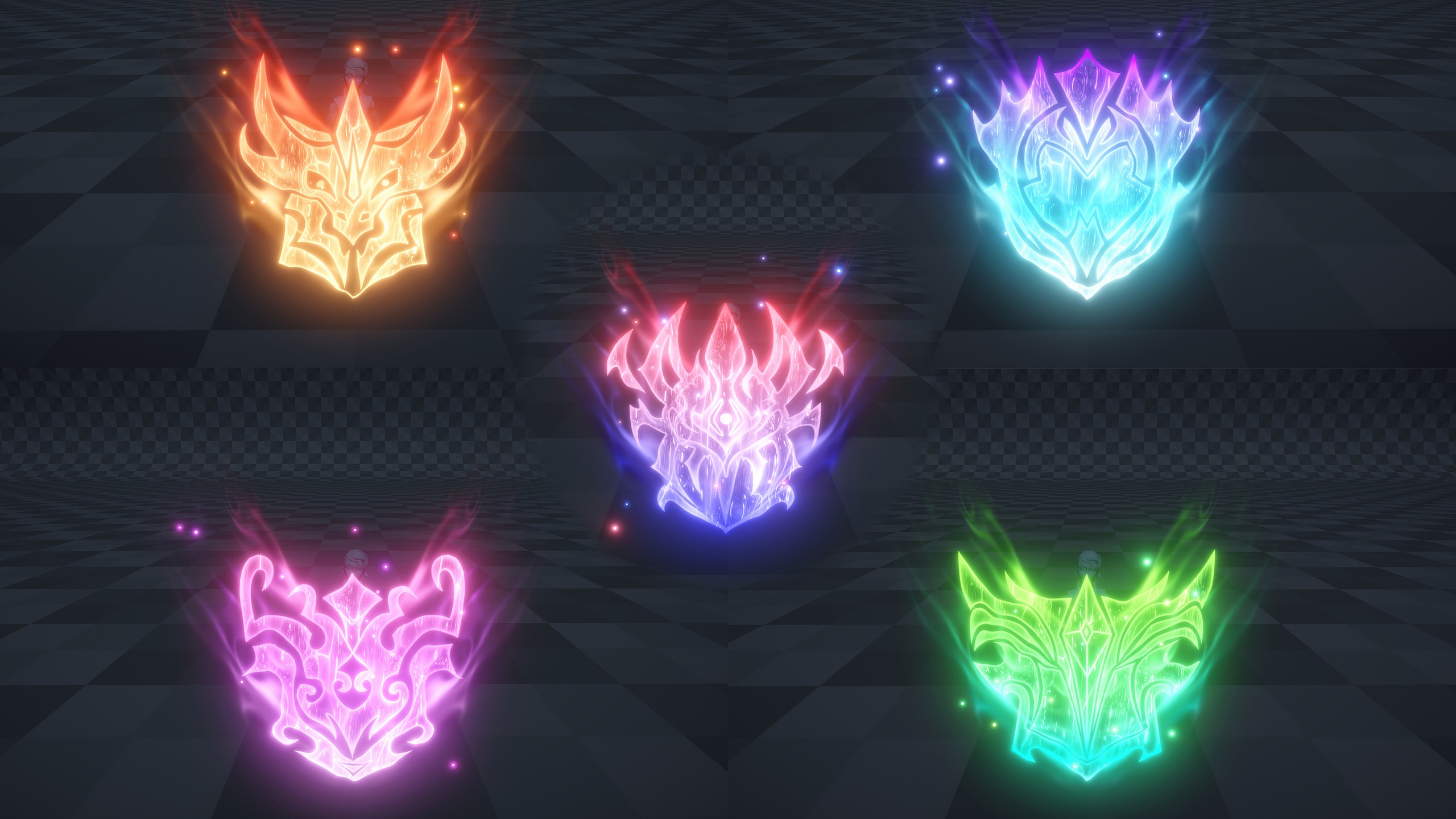 Media 1 for listing Unity VFX Character Energy Totem Shield Effect Vol1