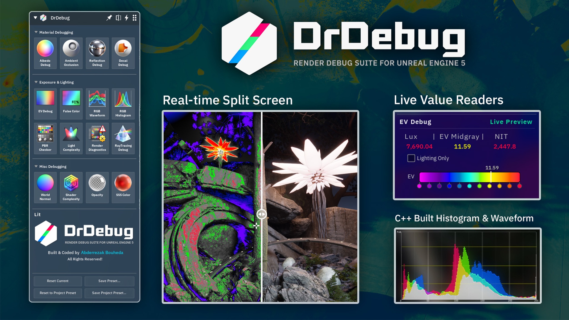 Media 1 for listing DrDebug — The Render Debug Suite Unreal Engine 5 Should Have Had