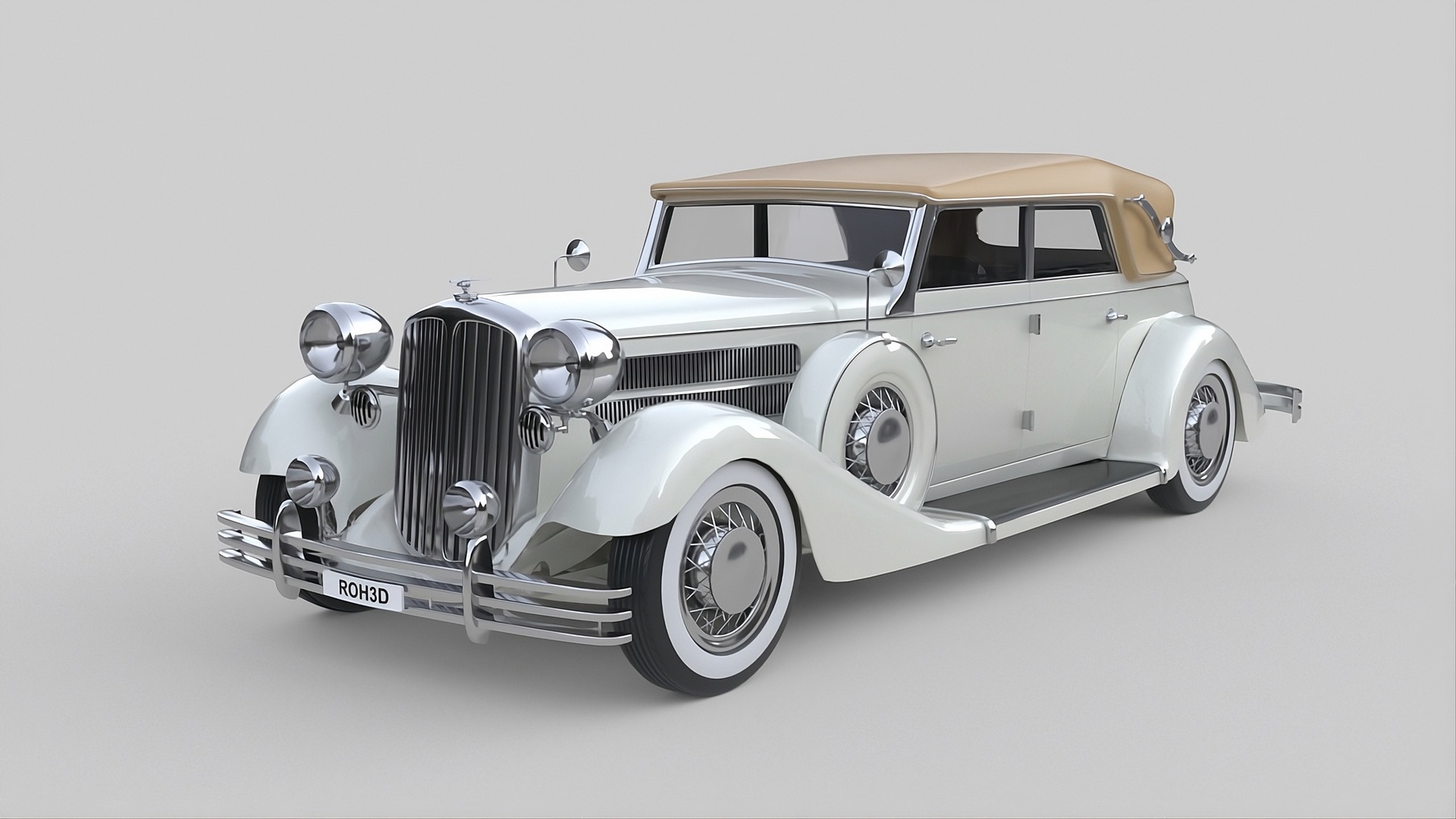Media 1 for listing Generic Luxury Phaeton Convertible Classic Car 1930