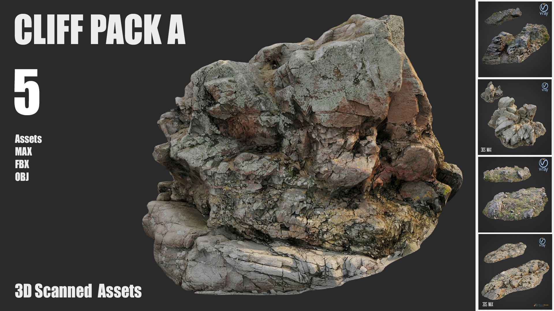 Cliff pack A bundle | Fab