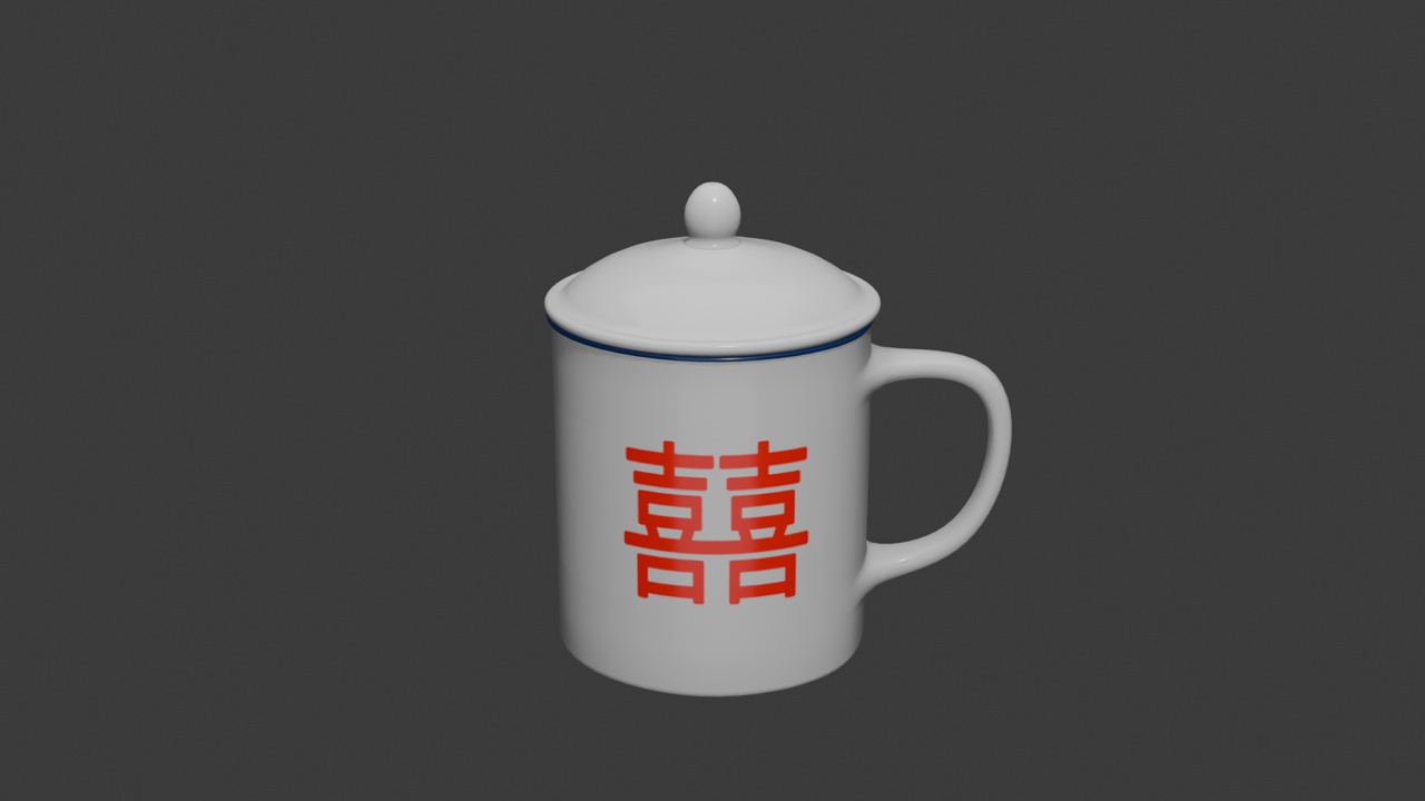 Media 1 for listing 杯子3  cup3（blender+fbx）