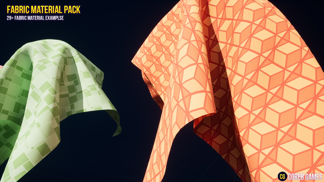 出品4K Fabric Material Packのメディア1