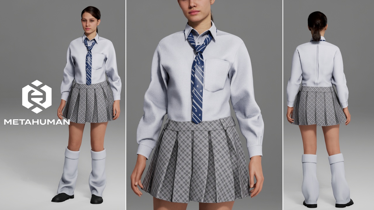 Media 1 for listing Female School Uniform Megapack