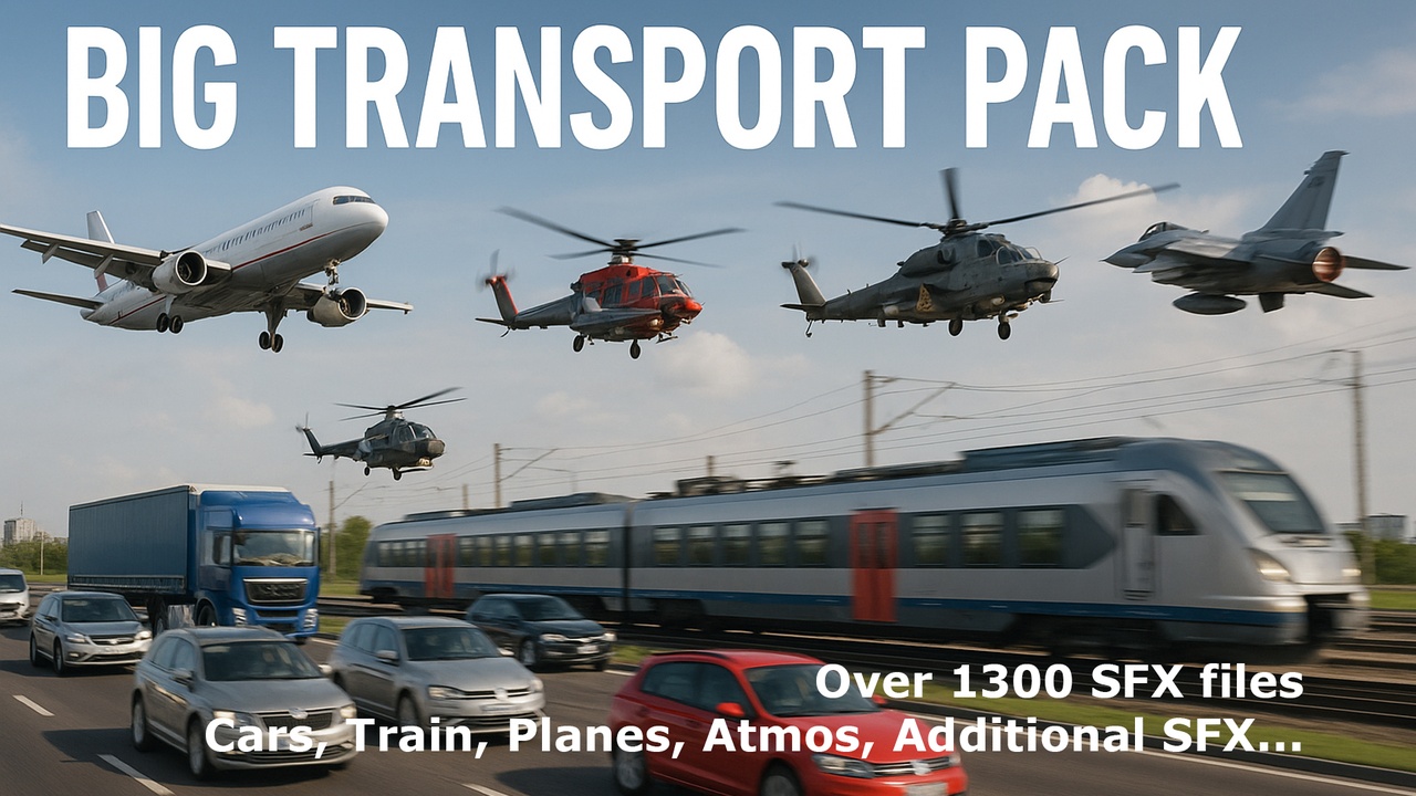 Media 1 for listing Big Transport Pack
