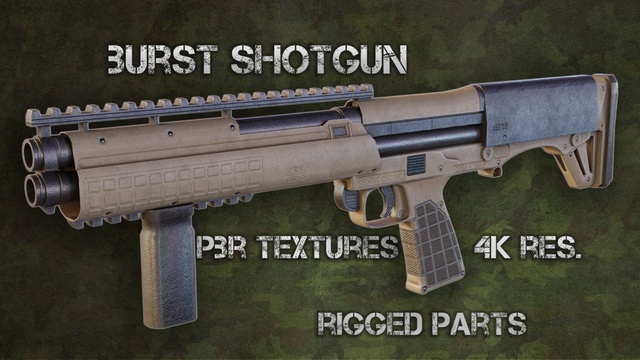 【椅子・槍アリ】ネメシスブリッジ・メガトロン Burst Shotgun | Fab