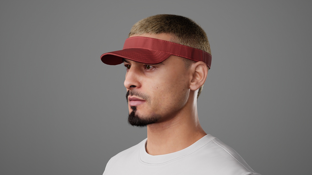 Media 1 for listing Hat - Cap - delivery - Metahuman outfit - Compatible with all MH body