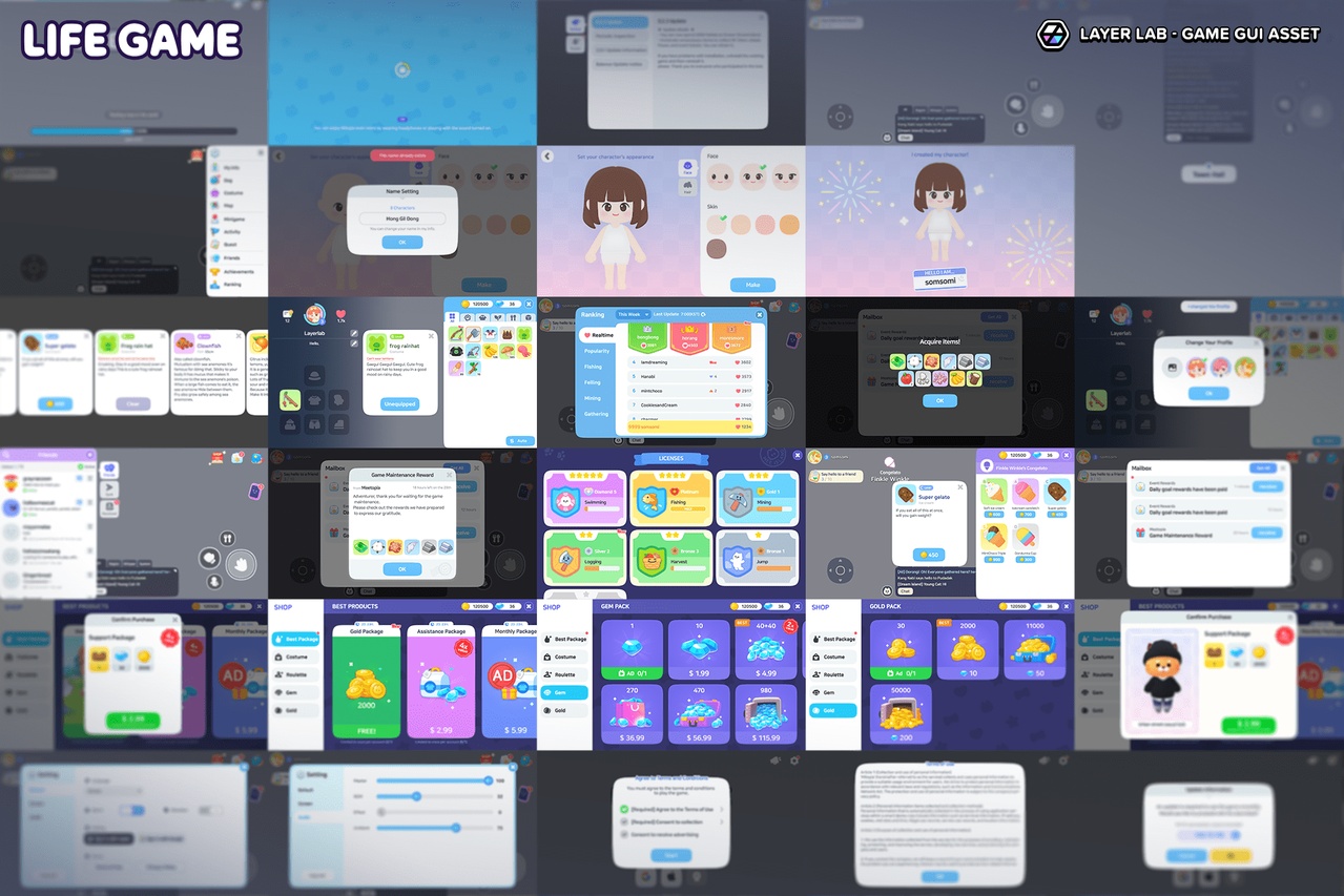 Media 1 for listing GUI - Life Game