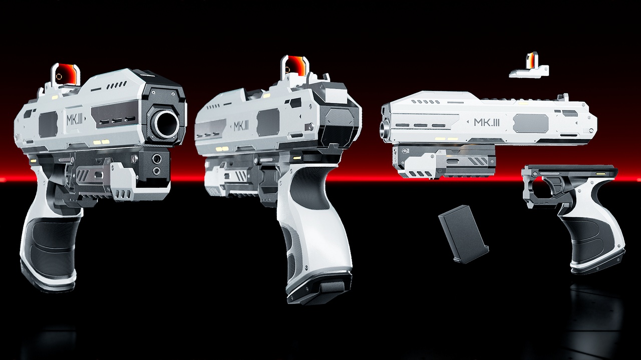 Media 1 for listing SciFi Weapon BUNDLE MK III