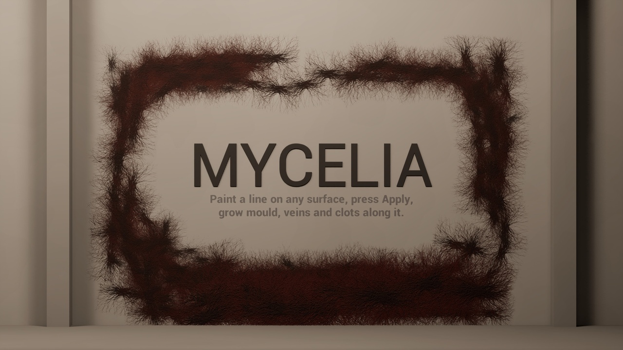 Media 1 for listing MYCELIA - Procedural Mould, Veins and Clots Along Any Surface