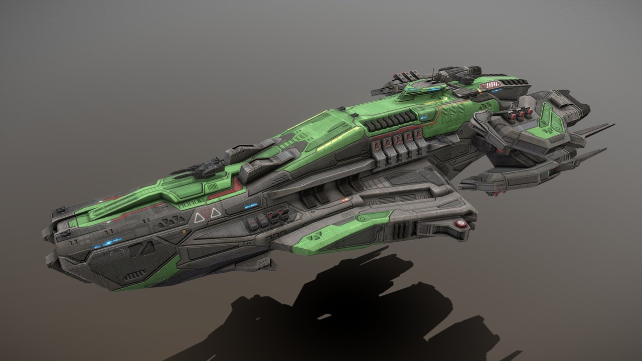 Media 1 for listing Swordbreaker Class Battleship Spaceship