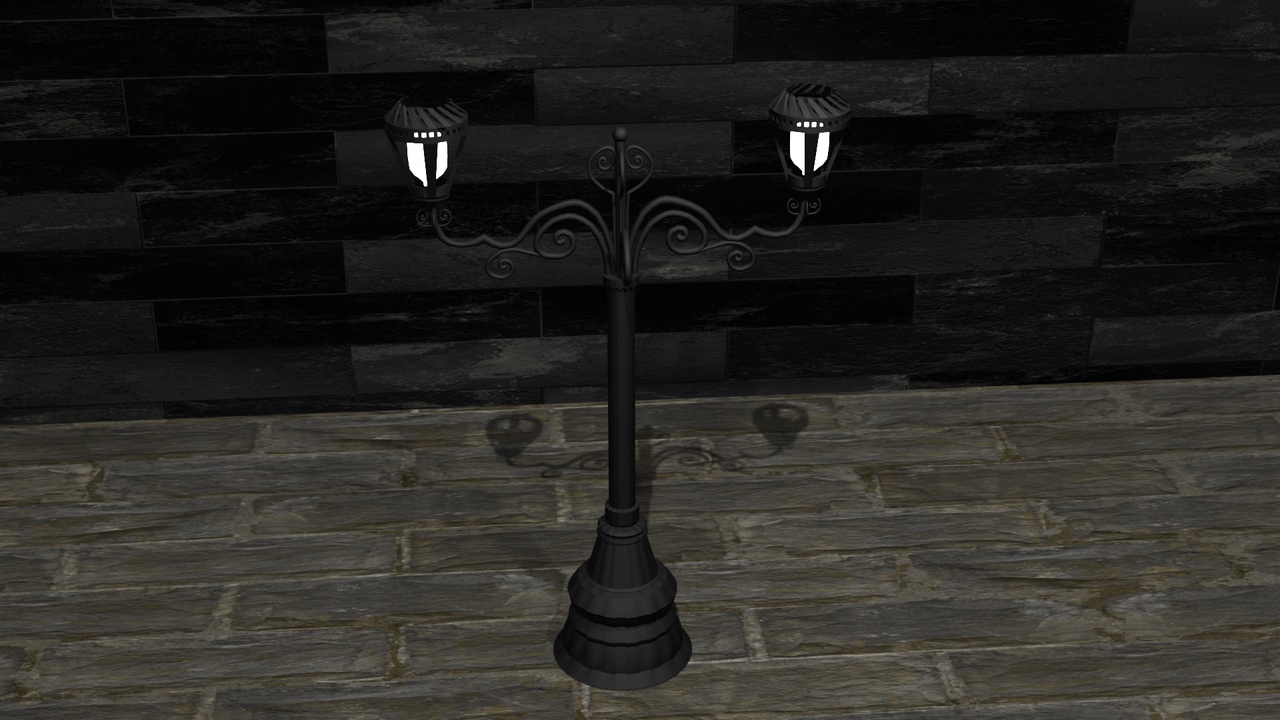 Media 1 for listing London Noir Street Lamp