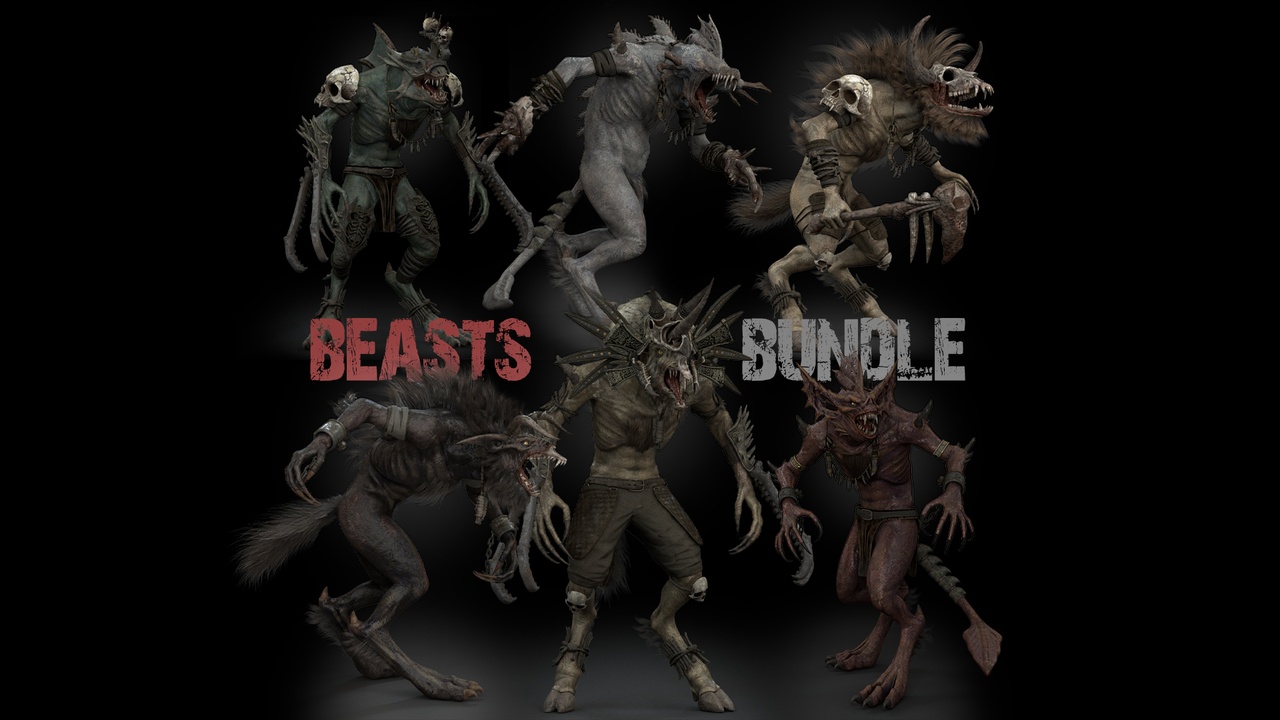 Media 1 for listing Beasts Mega Bundle