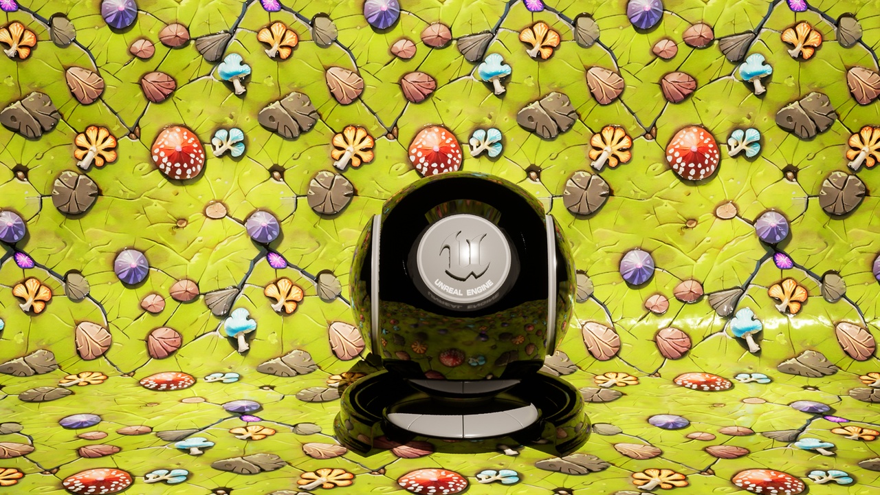 Stylized Fantasy Forest Ground Material & Textures ์ ํ ๋ฑ๋ก์ ์ํ ๋ฏธ๋์ด 1๊ฐ