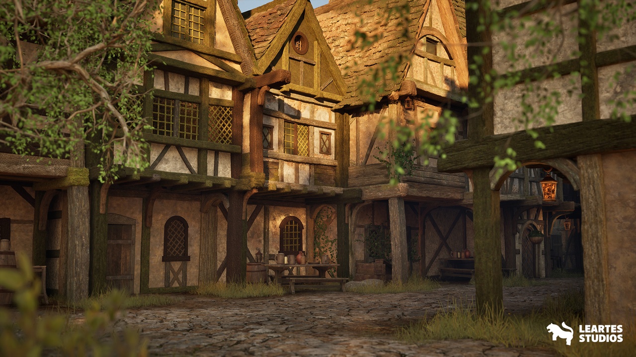 Media 1 for listing Medieval Village Alley Environment ( Medieval Village Village Medieval Castle )
