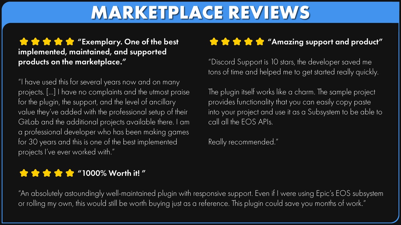 EOS Online Framework | Fab