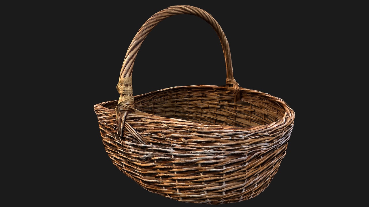 Media 1 for listing Wicker Basket Village Farm Accessories